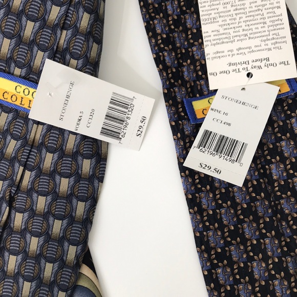 Cocktail Collection 100%silk ties - Picture 7 of 12